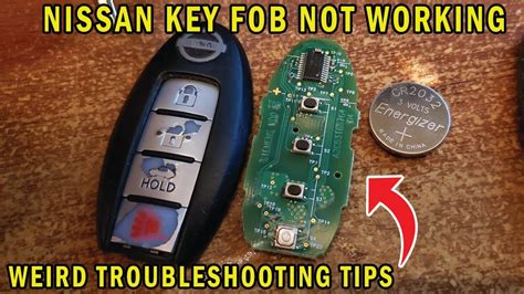 nissan key fob troubleshooting